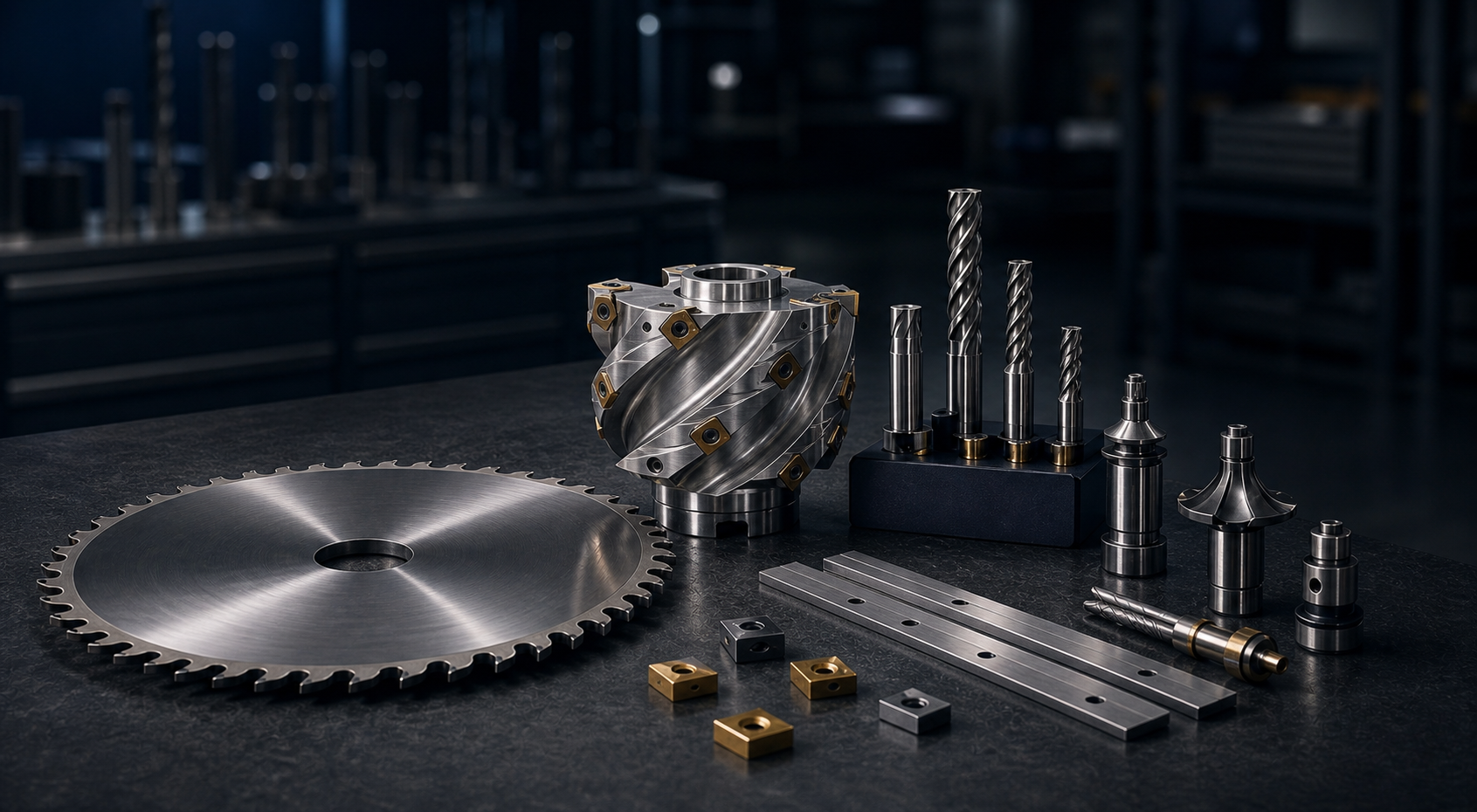 Precision woodworking saw blades, cutter heads, router bits and accessories